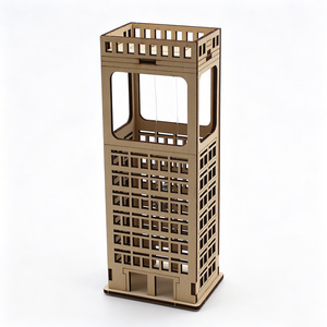 Kit de construction de modèles scientifiques en bois pour enfants, jouet éducatif STEM, forme géométrique, assemblage manuel, 7-9 ans - Product Image 3
