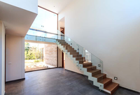 Ace Escalier à cordes facile à installer avec marches en bois antidérapantes Escalier droit