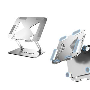 Custom <b>Tablet</b> Steel PC <b>Stand</b> Adjustable Metal Notebook Computer Foldable Portable Laptop <b>Stand</b> for Desk - Product Image 5