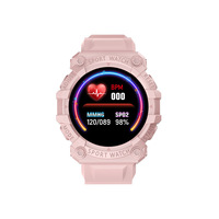 Jam Tangan Pintar Sport Bulat Murah Terbaru 1.44 Inci Layar Sentuh Pelacak Kebugaran Android IOS Pelacak Tidur Reloj Inteligente