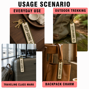 Porte-clés brodé personnalisé en acier inoxydable, directement de l'usine, avec logo, écologique, couleur/taille personnalisables pour promotion - Product Image 6