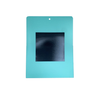 Boîte magnétique en plastique PP Taille A4 Porte-dossiers Sac à documents polyvalent pour portefeuille scolaire ou poche