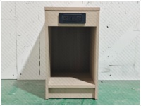Table d'appoint Home2 Suites GR 318, table d'appoint de canapé personnalisée pour chambre d'hôtel avec prise électrique, fabricant