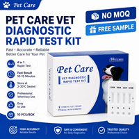 Snelle combinatie-testkit voor hondenrespiratoire aandoeningen CDV CIV CAV Veterinaire diagnostische test