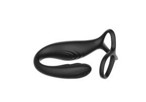 Mainan seks pria langsung dari pabrik cincin ganda bagian tubuh fleksibel permainan Anal bergetar urin - Product Image 2