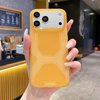 Coque Ultra Mince Rafraîchissante pour iPhone 16 17 18 Pro Max – Toucher Doux, Respirante, Dissipation Thermique, Antichoc, Protection Arrière Respectueuse de la Peau
