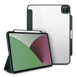 Custodia trasparente per sublimazione doganale nuova custodia in pelle sintetica con portamatite per <span class=keywords><strong>iPad</strong></span> <span class=keywords><strong>Pro</strong></span> <span class=keywords><strong>11</strong></span> 2021 - Product Image 1