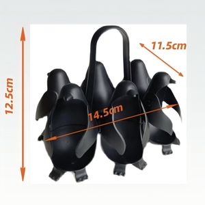Gadget <span class=keywords><strong>de</strong></span> cuisine transfrontalier : Cuiseur à œufs <span class=keywords><strong>Pingouin</strong></span> avec support <span class=keywords><strong>de</strong></span> cuisson vapeur pour œufs et support pour œufs durs, pour usage domestique - Product Image 6