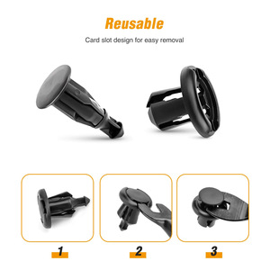 Clips de sujeción para coches Honda, remaches 91503-SZ3-003, tornillos de expansión de nailon para parachoques, para reemplazo y reparación de piezas de automóvil - Product Image 2