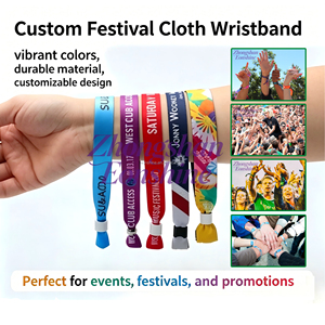 <span class=keywords><strong>Pulsera</strong></span> <span class=keywords><strong>de</strong></span> Seguridad Personalizada para Festivales con Cierre Deslizante <span class=keywords><strong>de</strong></span> Barril Unidireccional para Actividades - Product Image 2