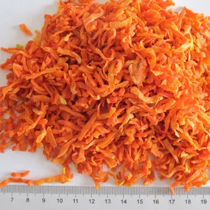 Für Instant-Lebensmittel getrocknete dehydrierte getrocknete Karottenstreifen Karottenstäbchen Radiesenstreifen