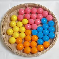 Balle en plastique POM solide de 17,27 mm (cal. 68) couleur personnalisée, en polyoxyméthylène, en stock, offre spéciale