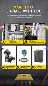 SG-004 çok fonksiyonlu sinyal jeneratörü 4-20mA Analog akım gerilim termokupl direnç süreci kalibrasyon aleti - Product Image 6