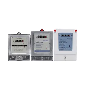 Meteran Listrik Rumah Sewa Rumah Pintar Fase Tunggal Meteran Listrik Elektronik 220V60A DDS606