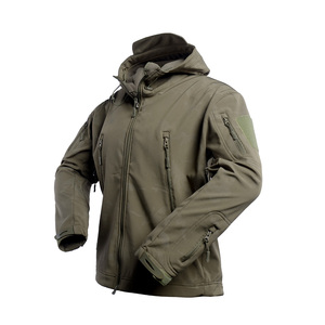 Chaquetas Softshell Verdes Impermeables para <span class=keywords><strong>Cazadores</strong></span> al Aire Libre, Venta al Por Mayor - Product Image 2