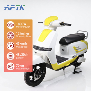 Moped électrique à suspension intégrale 45 km/h, moteur étanche, prix CKD, prix du scooter électrique, Chine - Product Image 1