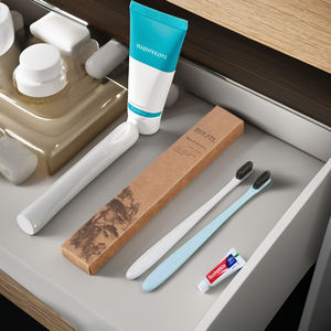 مجموعة مستلزمات وكماليات فندقية بالجملة قابلة للتخصيص مع مجموعة قطنيات وأدوات نظافة شخصية - Product Image 2