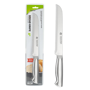 Wholesale <b>bread</b> cutting <b>knives</b>, 8 inch stainless steel integrated <b>bread</b> <b>knives</b>, serrated blades sharp cheese <b>knives</b> OEM/ODM - Product Image 1