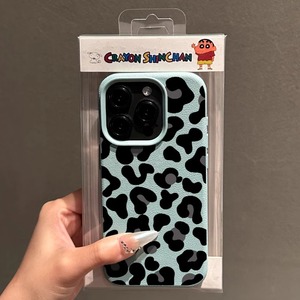 <span class=keywords><strong>Funda</strong></span> para Teléfono Móvil con Estampado de Leopardo Negro para iPhone 14 15 18 16 17 Pro Max, Carcasa Protectora de Cuero, Cubierta Trasera Suave - Product Image 2