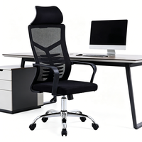 Chaise de bureau pivotante en maille réglable avec appui-tête pour bureau et domicile – Vente en gros usine