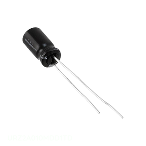Distributeur agréé – Condensateur traversant (TH) radial 1 µF 20 % 100 V, référence URZ2A010MDD1TD - Product Image 1