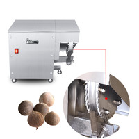 Commerciële kokosnootschil-schil- en -snijmachine, hoge productiviteit, 750W, 220V