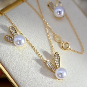 Ensemble d'accessoires en argent S925 pour la création de bijoux, support vide, pendentif et boucle d'oreille tendance pour le style de bijoux 9323 - Product Image 4