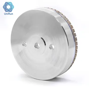 China Peripheral Metal Bond Diamond Flat Grinding Wheel Glass Edging Wheel Machine CNC Photavoltaic Glass Wheel