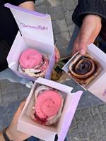 Caja de Galletas con Logotipo Personalizado, Empaque para Panadería, Papel de Grado Alimenticio, Caja de Papel para Galletas