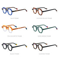 Monture de lunettes Borregls en acétate mat pour femme, lunettes octogonales de haute qualité, lunettes vintage polygonales, lunettes optiques pour homme 19229