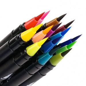Juego de Rotuladores de Pincel Suave No Tóxicos con Almacenamiento Conveniente, Marcadores Artísticos Tipo Copic para Dibujo - Product Image 5