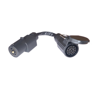 Adaptor 7 Pin To 13 Pin <b>Trailer</b> Connector Plug In ABS Material For Tow Vehicle Wiring - Product Image 1