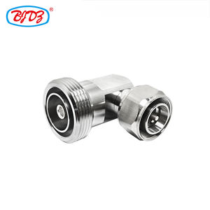 Usine L29 7-16 7/16 <span class=keywords><strong>Jack</strong></span> femelle vers <span class=keywords><strong>Mini</strong></span> 4.3/10 4.3 Din prise mâle vers Angle droit 90 degrés flexion coaxial Rf adaptateur coaxial - Product Image 3