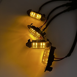 Luces de circulación diurna amarillas para automóviles, camionetas, furgonetas y vehículos todoterreno; luces de circulación diurna; luces decorativas; o - Product Image 4