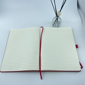 Quantité minimale de commande bas Carnet de notes en cuir Pu imprimé de logo personnalisé en gros Carnet de notes en cuir Pu à couverture souple - Product Image 1