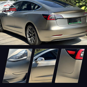 Autocollant en rouleau de couleur pour voiture <span class=keywords><strong>Film</strong></span> d'emballage en vinyle PET Patriot Brown Color Change Wrap <span class=keywords><strong>Film</strong></span> Couleur PET Vinyl Wrap Car - Product Image 2