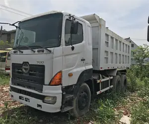 HINO 700 6*4 ruedas de camión de China howo/shacman hino isuzuu camión volquete pesado/volquete