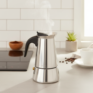Caffettiera a induzione in acciaio inox, 6 tazze (GSC 2703008) - Product Image 3