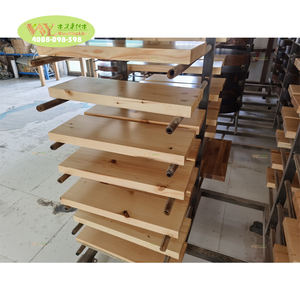 أرفف عائمة جداري مصمتة من الصنوبر المجيد مقاس 24 بوصة -48 بوصة أرفف جداريات صخرية لتخزين الأغراض الشاقة مناسبة للمنازل والزرع - Product Image 1