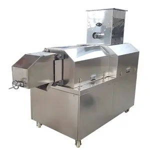 Multi function commercial crispy corn snack food chips puff food puffing making extruder machine