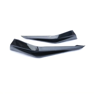 Welta - Lame de pare-chocs avant de voiture en ABS+PP poli, kit de protection de carrosserie, garniture d'angle, accessoires automobiles pour Civic US - Product Image 3