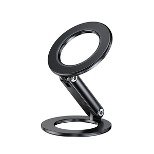 Support de téléphone magnétique pliable double face 2026 en alliage métallique compatible avec <span class=keywords><strong>iPhone</strong></span> 16, avec anneau de maintien magnétique - Product Image 1