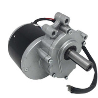 Moteur de fauteuil roulant 250W 350W 24V 48V 75RPM 120RPM, moteur à courant continu à engrenages étanche pour fauteuil roulant électrique