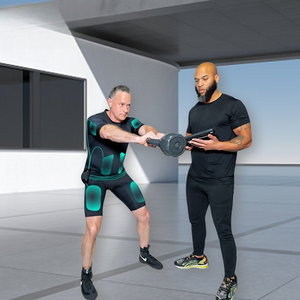 Equipo de fitness de alta tecnología EMS, ropa de entrenamiento con pulsos eléctricos, equipo deportivo para gimnasio, clase de ejercicio en grupo EMS - Product Image 5