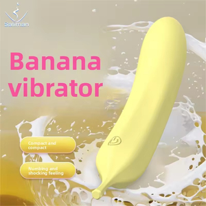 Vibrateur banane en caoutchouc tout-en-un, masseur en silicone liquide, stimulation du point G, appareil de massage et de masturbation, plaisir en couple - Product Image 5