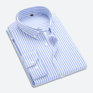 Nuove Camicie <span class=keywords><strong>da</strong></span> Uomo di Lusso Eleganti Slim Fit a Maniche Lunghe Camicie Formali <span class=keywords><strong>da</strong></span> Uomo per Affari - Product Image 6