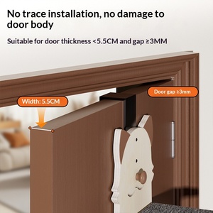 Plataforma de Salto para Gatos de Madera Maciza, Grande, Clásica y Moderna, para Colgar en la Puerta, Duradera, Segura, No Ocupa Mucho Espacio - Product Image 2