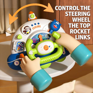 Jouets éducatifs intelligents exclusifs KSF <span class=keywords><strong>pour</strong></span> bébés, <span class=keywords><strong>volant</strong></span> de direction de luxe <span class=keywords><strong>pour</strong></span> l'apprentissage, jouet <span class=keywords><strong>pour</strong></span> la croissance cognitive et la logique des nourrissons - Product Image 3