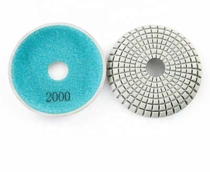 OEM 4 İnç Islak ve Kuru Elmas Parlatma Pedleri Granit Mermer Kuvars Beton Tezgah Açılı Taşlama Makinesi Taş Parlatıcı için - Product Image 5