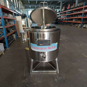 Pasteurisateur en acier inoxydable 30L 50L 75L 100L pour lait de chamelle, miel, jus de fruits, purée de fruits, ketchup, yaourt et lait - Product Image 3